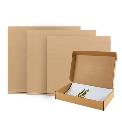 Pacchi di carta in cartone ecologici per la spedizione