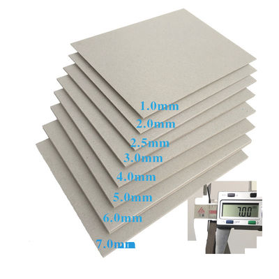 1 mm,1.5 mm, 2 mm, 3 mm di cartone grigio laminato/cartone grigio/cartone grigio a chip