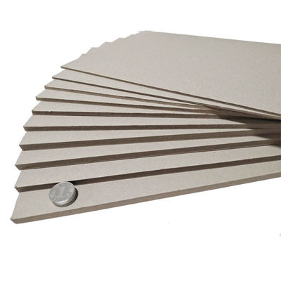 Prezzi diretti di fabbrica personalizzati per tutti i formati di cartone duplex con retro grigio