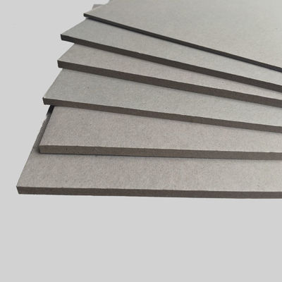 Carta di cartone riciclata 1.3 mm Fogli di cartone rigido grigio 820 gm Cartone duro