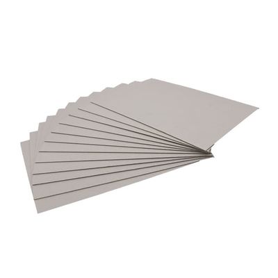 180-2400gm Spessore Personalizzare le dimensioni Grigio cartone di chipboard Grigio carta Grigio cartone