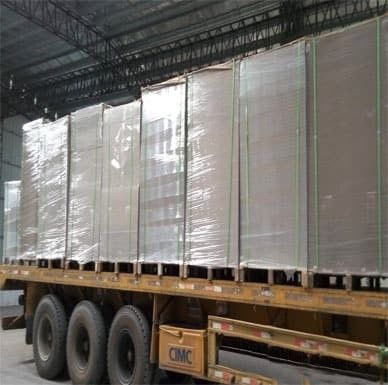 Nuovo prodotto in vendita a caldo Cartone di cartone laminato cartone di cartone di cartone grigio