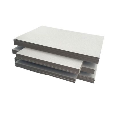 Carta grigia Fogli di carta non rivestiti carta laminata 1-3 mm carta di paglia carta per scatole