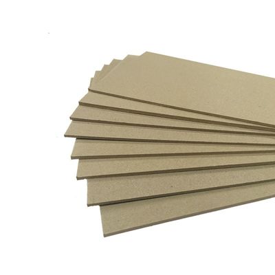 Buona Qualità 1mm 1,5mm 2mm 3mm fogli di cartone grigio laminato cartone duro cartone grigio