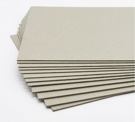 Personalizzato Fornitore carta di cartone grigio rivestito di cartone duplex cartone grigio retro cartone grigio per scatola