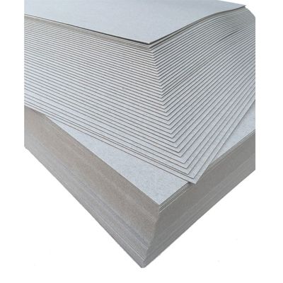 Fornitura di fabbrica 787*1092 mm cartone grigio carta grigio cartone di legno in rotoli o in fogli