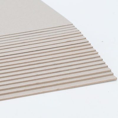 1 mm, 1,5 mm, 2 mm di fogli di cartone grigio Anti-curl Duplex con rivestimento a lato singolo