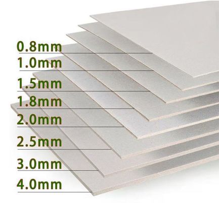 Carta di cartone duplex rivestita in PE carta riciclata per stampa in gravura