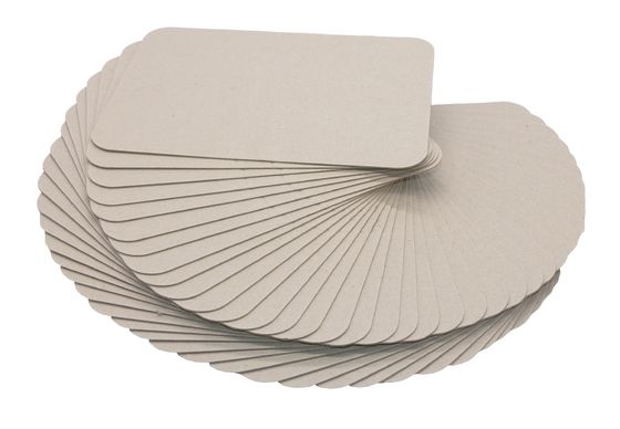 Carta di cartone grigia di pasta chimica-meccanica realizzata con pasta riciclata con e stile di pasta