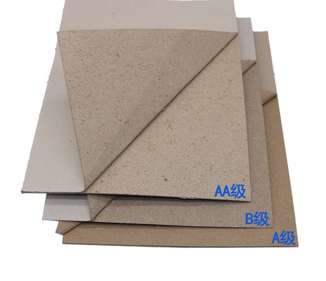 2 mm 2,5 mm spessore fogli di cartone grigio non rivestiti cartone di legno di legno ricoperto