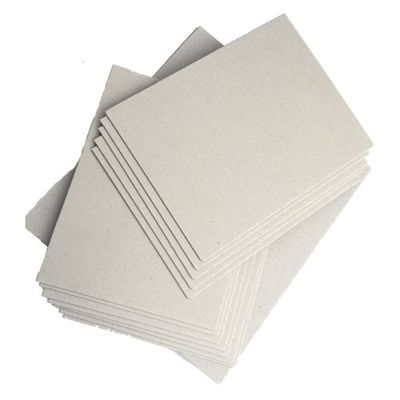 2 mm di cartone grigio Cartuccio personalizzato Piatti di cartone grigio riciclati lisci