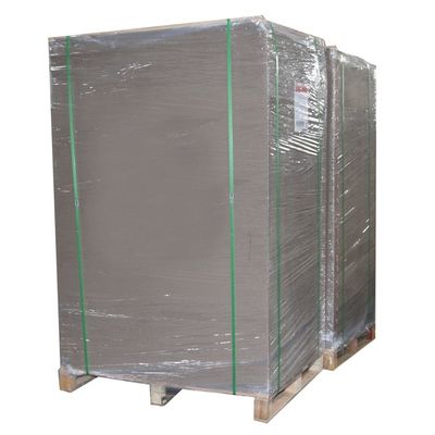 Soluzione di imballaggio 2 mm Granello grigio con rivestimento PE realizzato con cartone di carta grigio riciclato