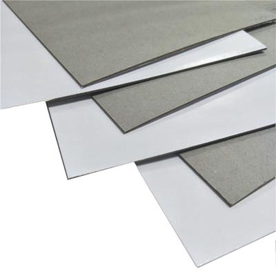 cartone grigia con schiena di 2 mm, cartone di 2,4 mm di spessore, doppio cartone grigio