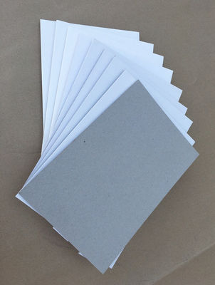 Vendite calde 250gm Esportazione Carta Rivestita Carta Carta Rivestita Carta Duplex Grigio Scaldo Bianco Scaldo