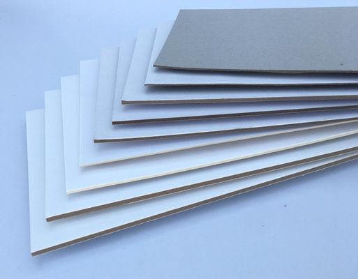 Vendite calde 250gm Esportazione Carta Rivestita Carta Carta Rivestita Carta Duplex Grigio Scaldo Bianco Scaldo