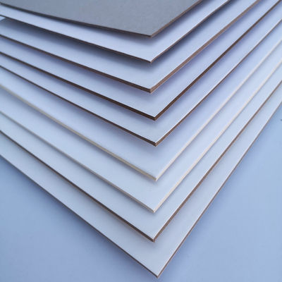 Cartucce di cartone grigio impermeabile rivestito di cartone grigio a chicco cartone di cartone 350gm