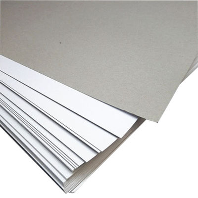 Cartone a sfondo grigio Materiale grezzo Cartone a sfondo duplex Rollo rivestito Cartone a sfondo duplex Grigio