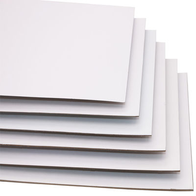 Carta di cartone duplex con fondo grigio campioni gratuiti per stampa e imballaggio