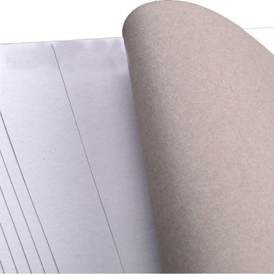 350 Gsm Whiteboard Duplex Grey Backboard per stampa e imballaggio