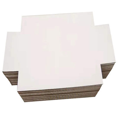 400gm Artiglio rivestito di cartone duplex grigio retro duplex cartone bianco Eco-friendly