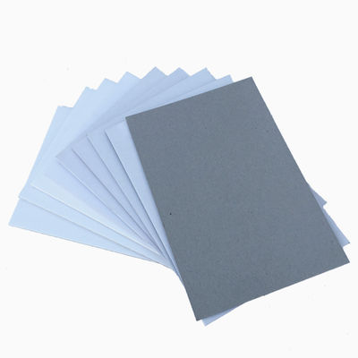 Carta di cartone riciclata in polpa di cartone grigio bianco con retro doppio rivestito per la stampa offset