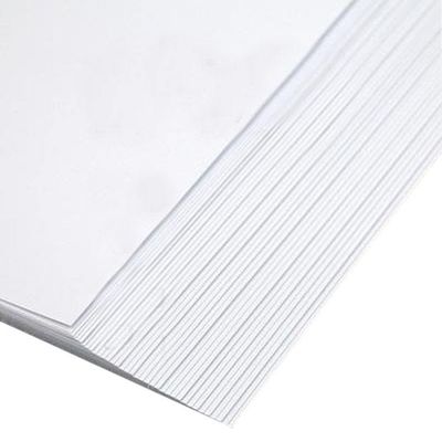 Super bianco 75 gm carta libera di legno rivestita in offset carta da scrivere a doppio lato per la stampa di libri