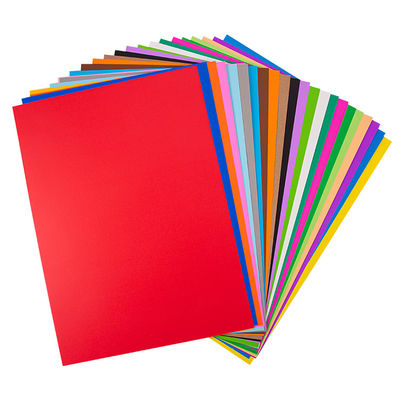 Carta a colori rivestita di kaolinite A4 per origami / offset