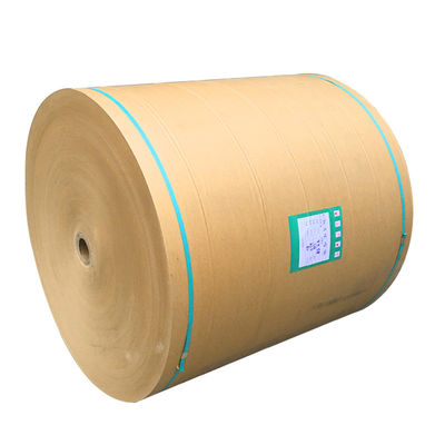 Carta kraft rivestita in PE, rotolato, biodegradabile, carta marrone artigianale, riciclata