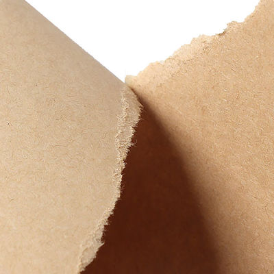 1 colla rivestita laterale Brown Kraft Paper Rolls Eco Friendly High Tear Resistance
