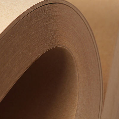 1 colla rivestita laterale Brown Kraft Paper Rolls Eco Friendly High Tear Resistance