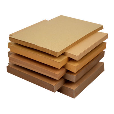 Rollo di carta kraft mono strato per imballaggio, bobina di carta kraft anti-curl 50m