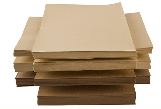 Marrone 150gm-300gm carta Kraft imballaggio bobina e foglio imballaggio regalo