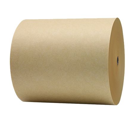 Biodegradabile carta kraft marrone per uso personale, di qualità alimentare, rotolo rivestito in PE