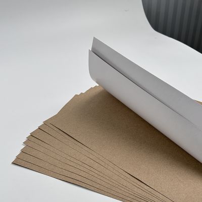 C1S Carta di cartone duplex rivestita con rivestimento a sfondo Kraft in foglio o rullo