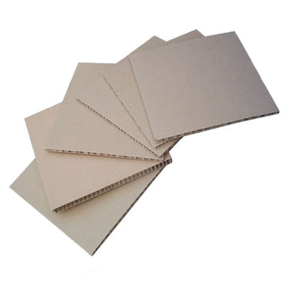 Carta di cartone ondulato singolo / doppio Carta pieghevole per imballaggio
