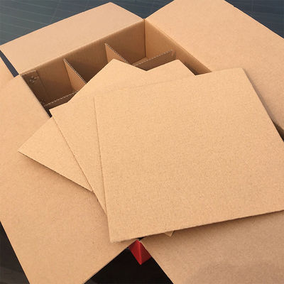 3 Ply cartone ondulato pieghevole Kraft per cartoni