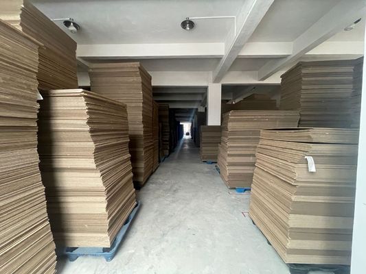Fogli di cartone ondulato a parete singola per l'imballaggio