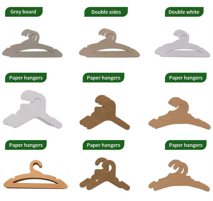 Appendici per abbigliamento in cartone ecologici Appendici per cartone riciclato OEM approvato