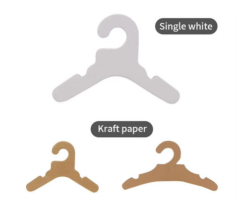 Fabbricante di appendiabiti in cartone con logo personalizzato