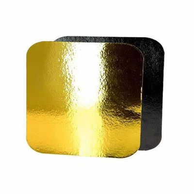 6 8 10 pollici 12 pollici Tavola torta per torte a livelli, cartone dorato torta rotonde