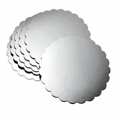 2.0mm Tavolo di base di torta laminato Tavolo di carta Tavolo di torta con retro bianco grigio